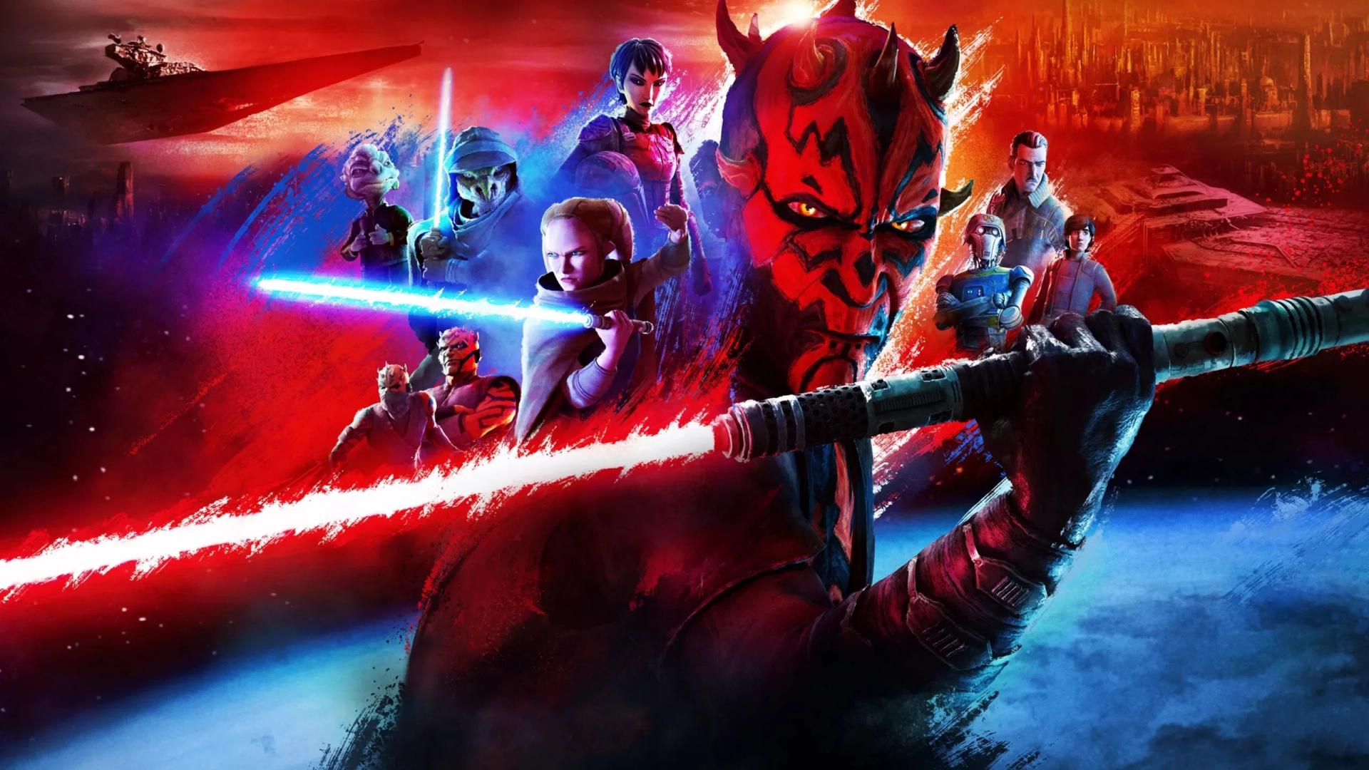 انیمیشن سریالی Star Wars: Maul - Shadow Lord با زیرنویس چسبیده
